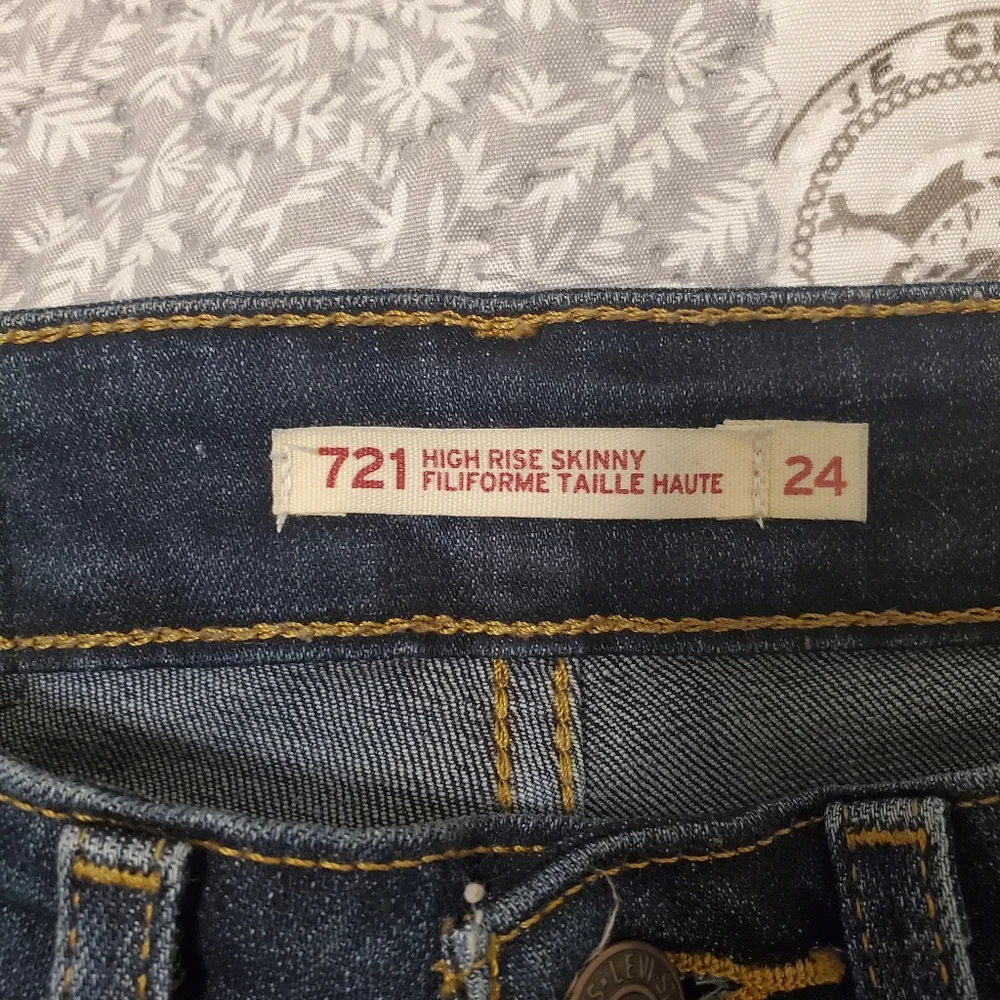 Levi's 721 high raise skinny jeans - Picture 4 of 5